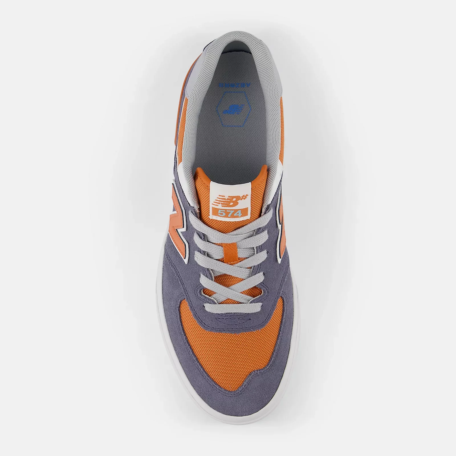 New Balance Numeric NM574 Vulc - Dark Arctic Grey/Infield Clay - Image 3