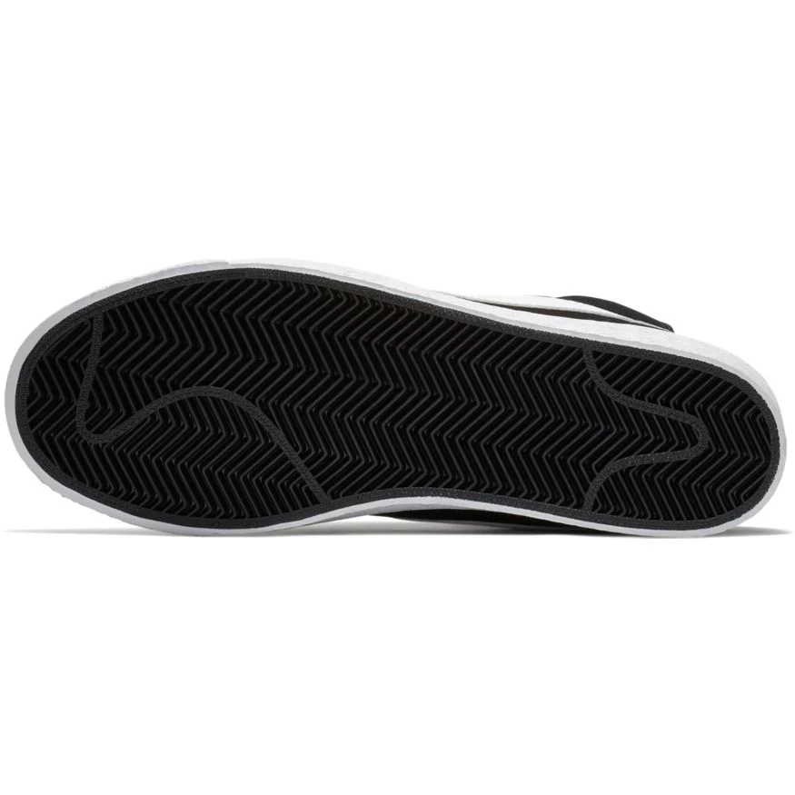 Nike SB Zoom Blazer Mid Shoes - Black/White - Image 5